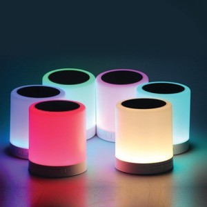 Touch Lamp Bluetooth Speaker Color-Changing Night Light