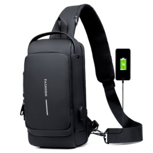 USB Charging Anti-theft Sling Bag