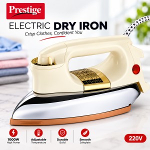 Prestige Heavy Body Dry Iron 1000W